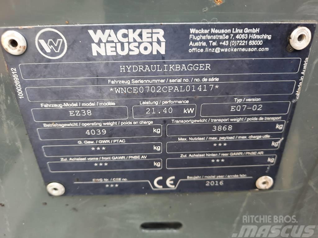 Wacker Neuson EZ 38 Mini Escavadoras <7t