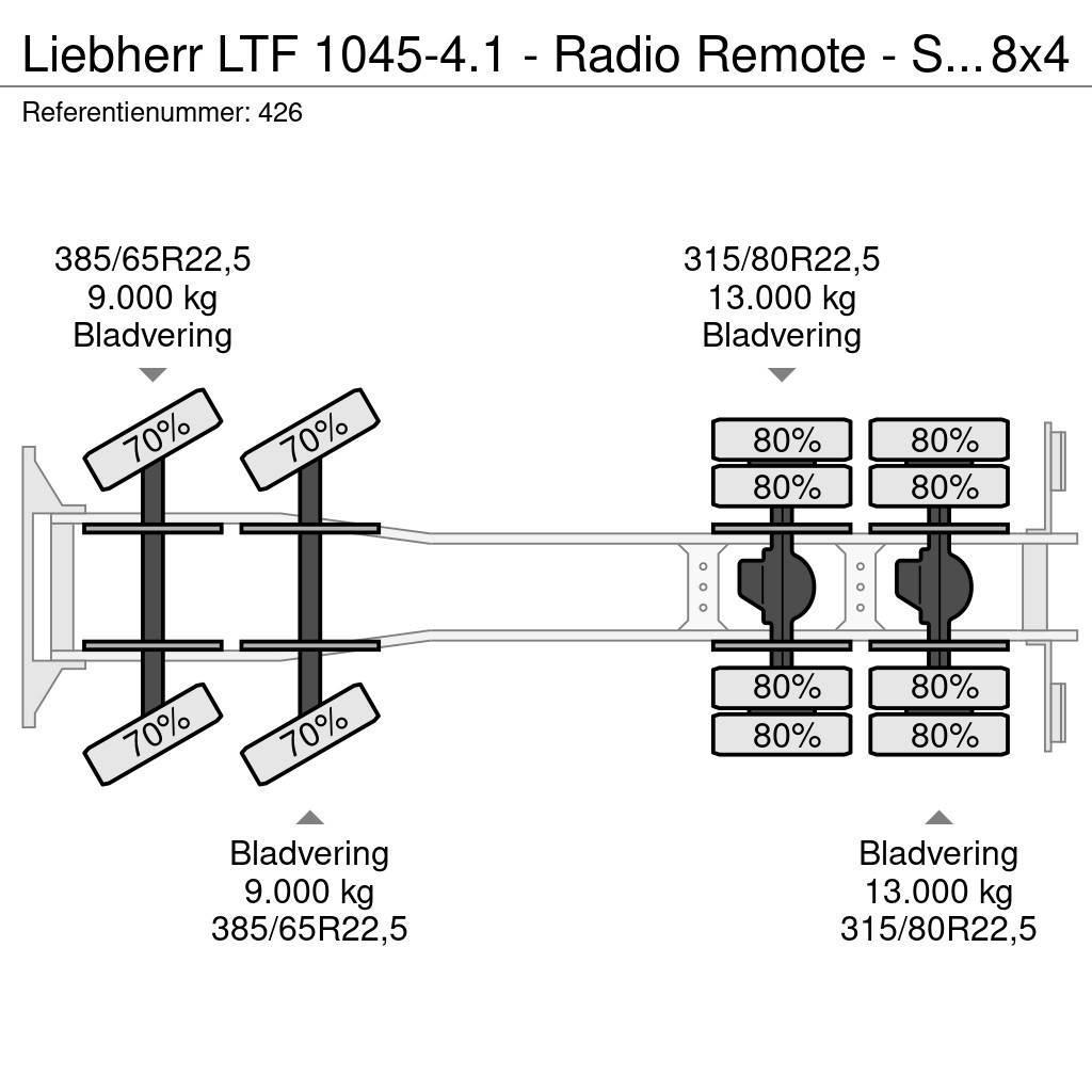 Liebherr LTF 1045-4.1 - Radio Remote - Scania P410 8x4 - Eu Gruas Todo terreno