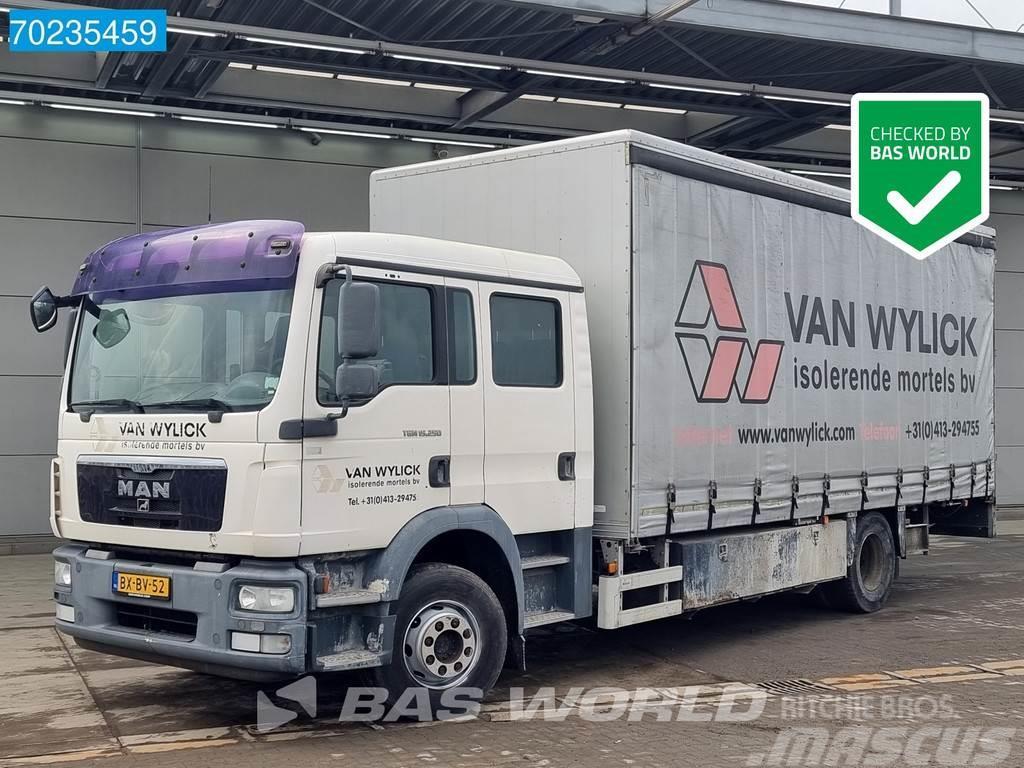 MAN TGM 15.250 4X2 15 tons NL-Truck Double cabin EEV Camiões de caixa fechada