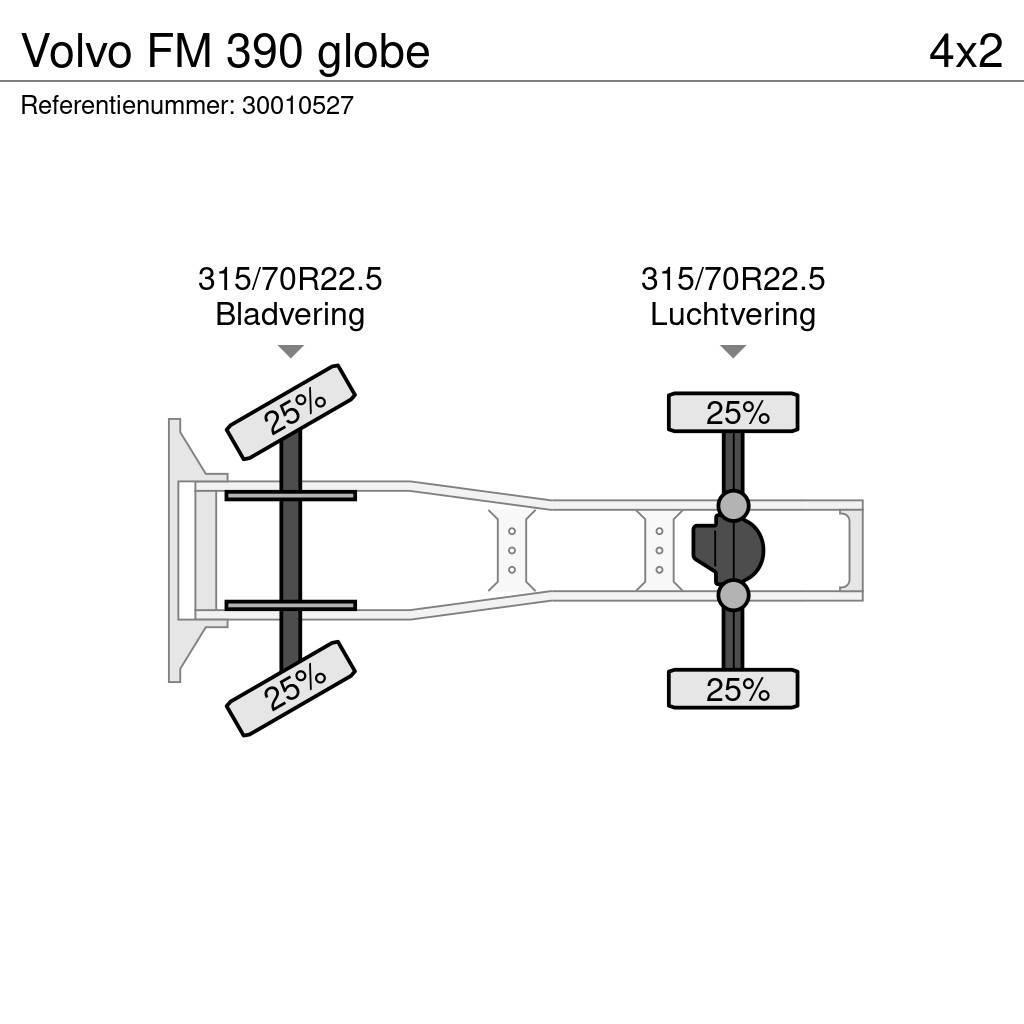 Volvo FM 390 globe Tractores (camiões)