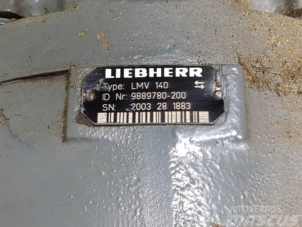 Liebherr A934C-9889780-200-LMV140-Drive motor/Fahrmotor Hidráulica