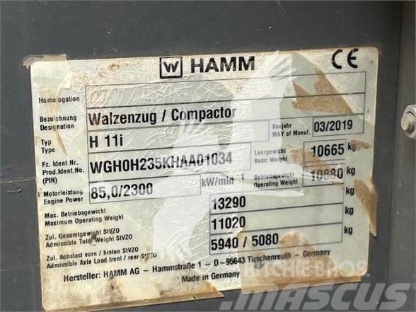 Hamm H11i Cilindros Compactadores monocilíndricos