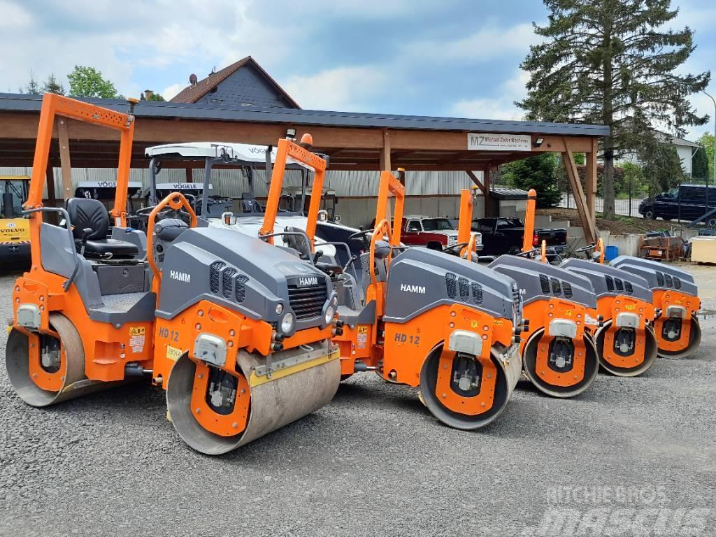 Hamm 2019  HD 12 VV - only 360 hrs - first hand Cilindros Compactadores tandem