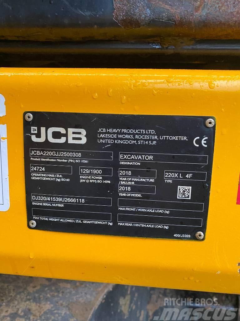 JCB 220 XL Escavadoras de rastos