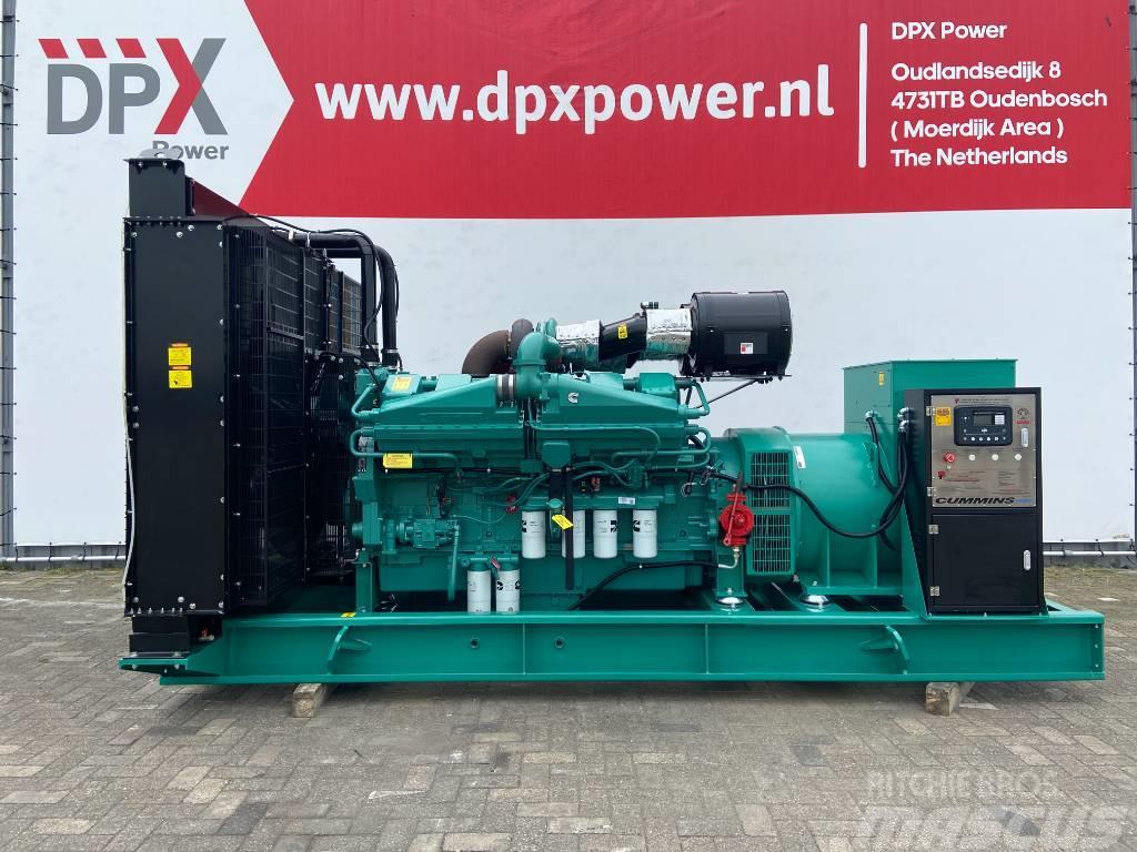 Cummins KTA38-G5 - 1.100 kVA Generator - DPX-18814 Geradores Diesel