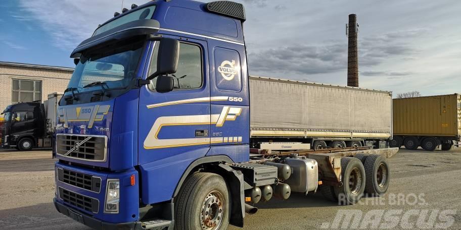 Volvo FH16 6X4 MANUAL with hydraulic Camiões de chassis e cabine