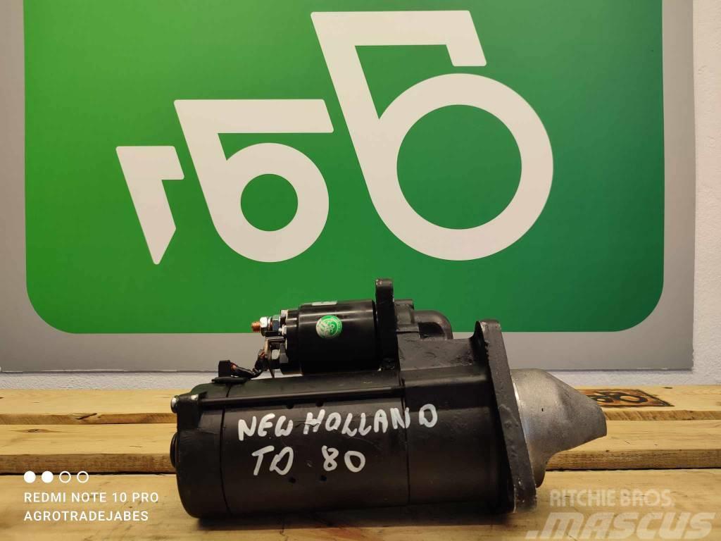 New Holland td80 starter Motores agrícolas