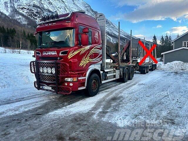 Scania R730 *6x4 *KESLA crane *NEW GEARBOX Camiões de transporte de troncos