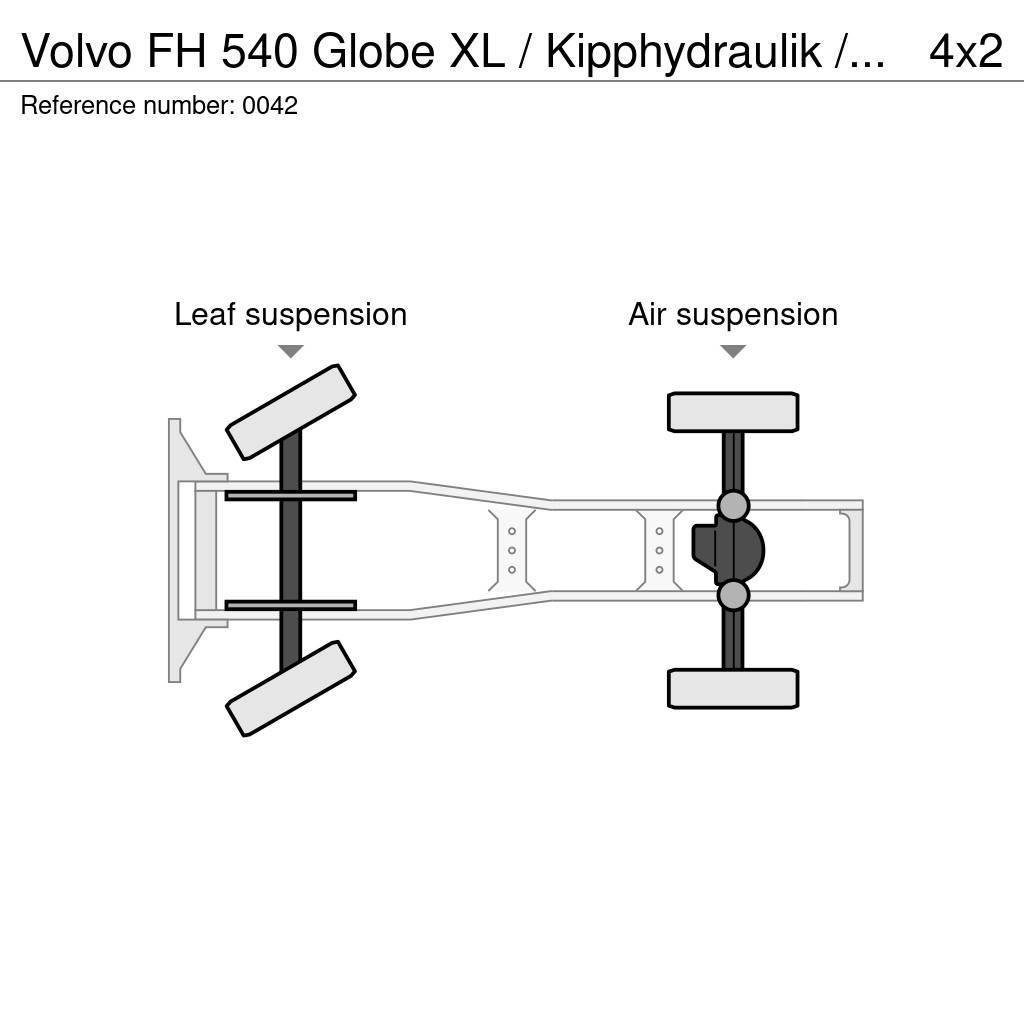 Volvo FH 540 Globe XL / Kipphydraulik / Euro 6 Tractores (camiões)
