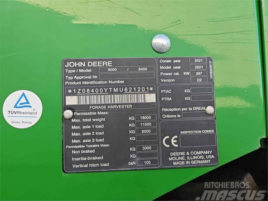 John Deere 8400i Forrageiras auto-propulsionadas