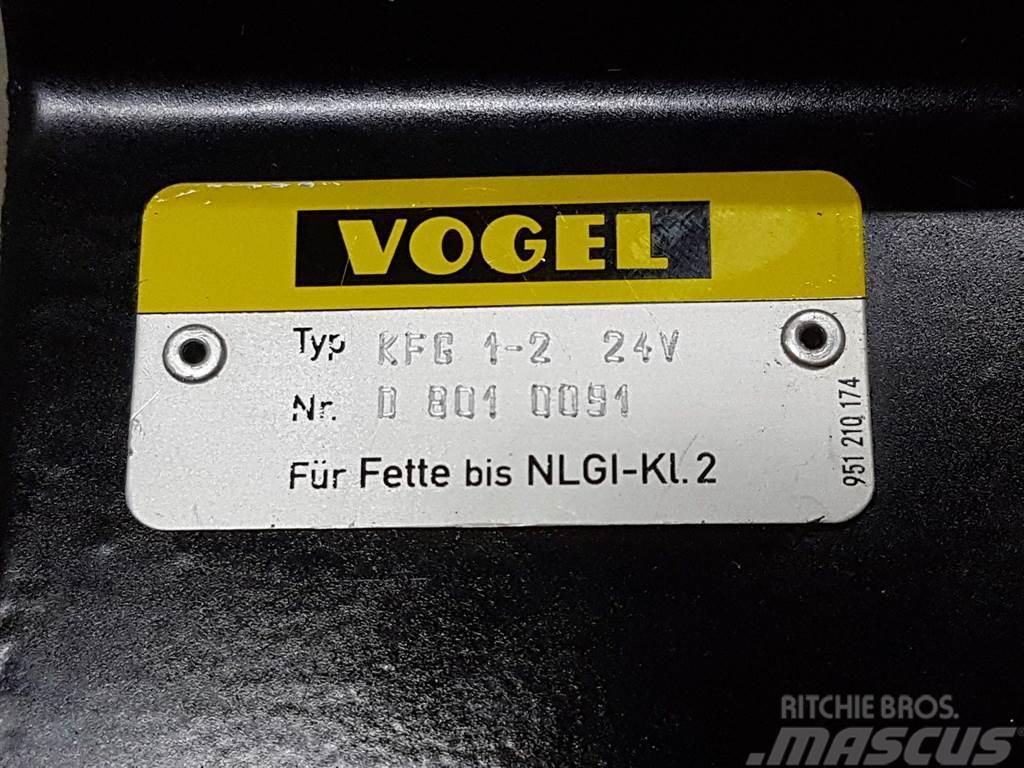 Ahlmann AZ14-Vogel KFG1-2 24V-Lubricating system Chassis e suspensões