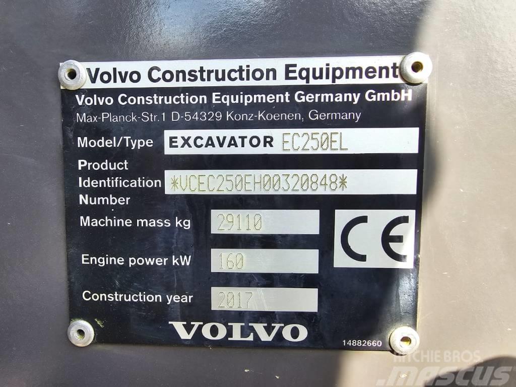 Volvo EC250EL Escavadoras de rastos