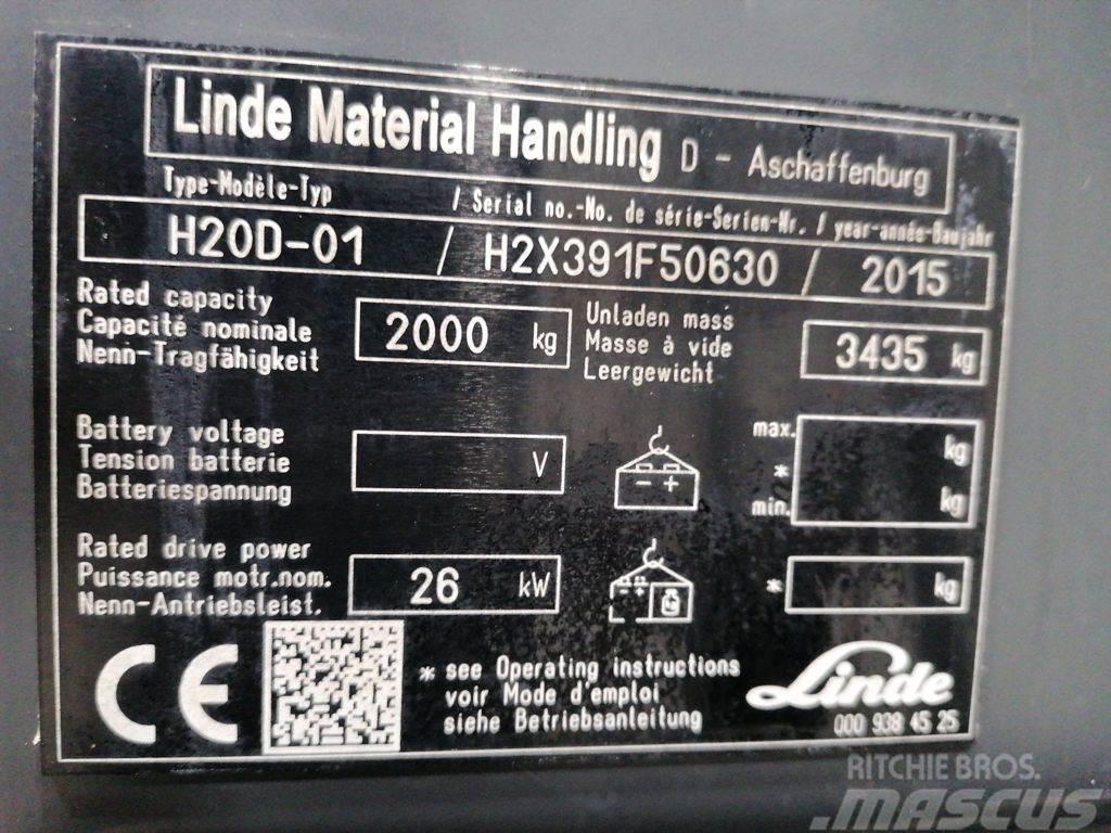 Linde H20D-01 Empilhadores Diesel