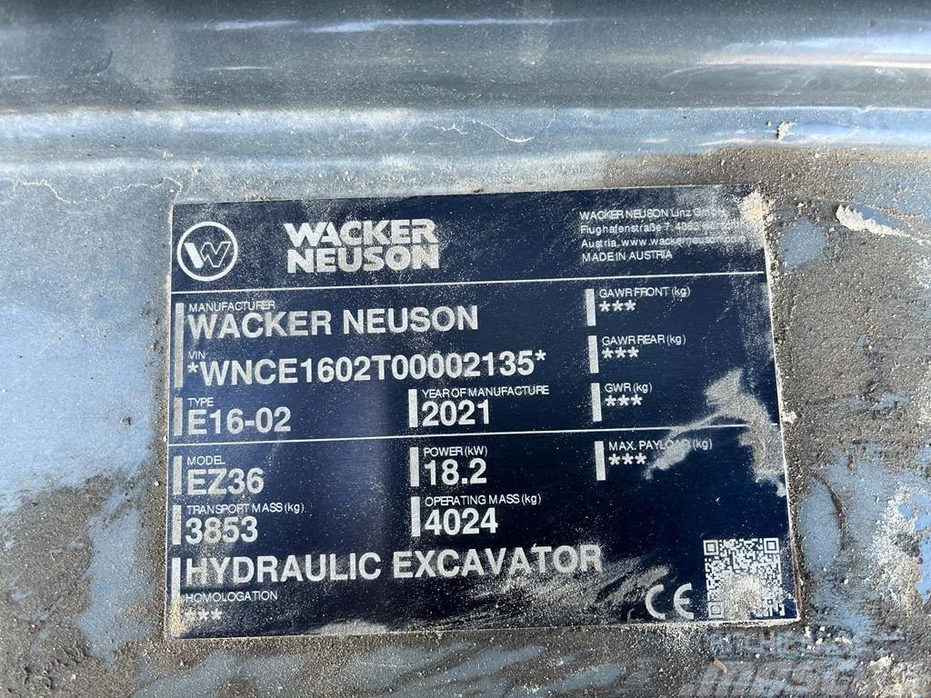 Wacker Neuson EZ 36 Mini Escavadoras <7t