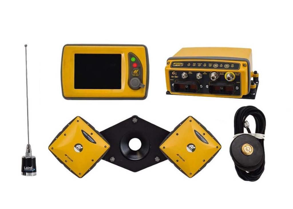 Topcon 3D-MC GPS Machine Control Grader w/ Dual UHF II MC Outros componentes