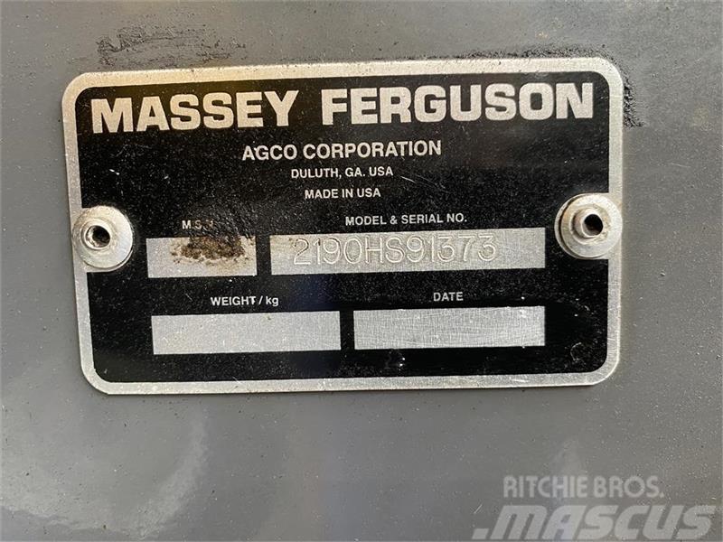 Massey Ferguson 2190 Enfardadeira de fardos quadrados