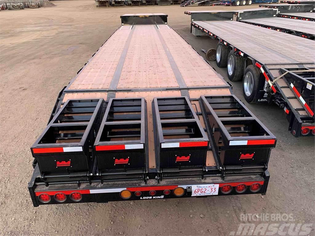 Lode King 53' Tridem Step Deck with Ramps Semi Reboques estrado/caixa aberta