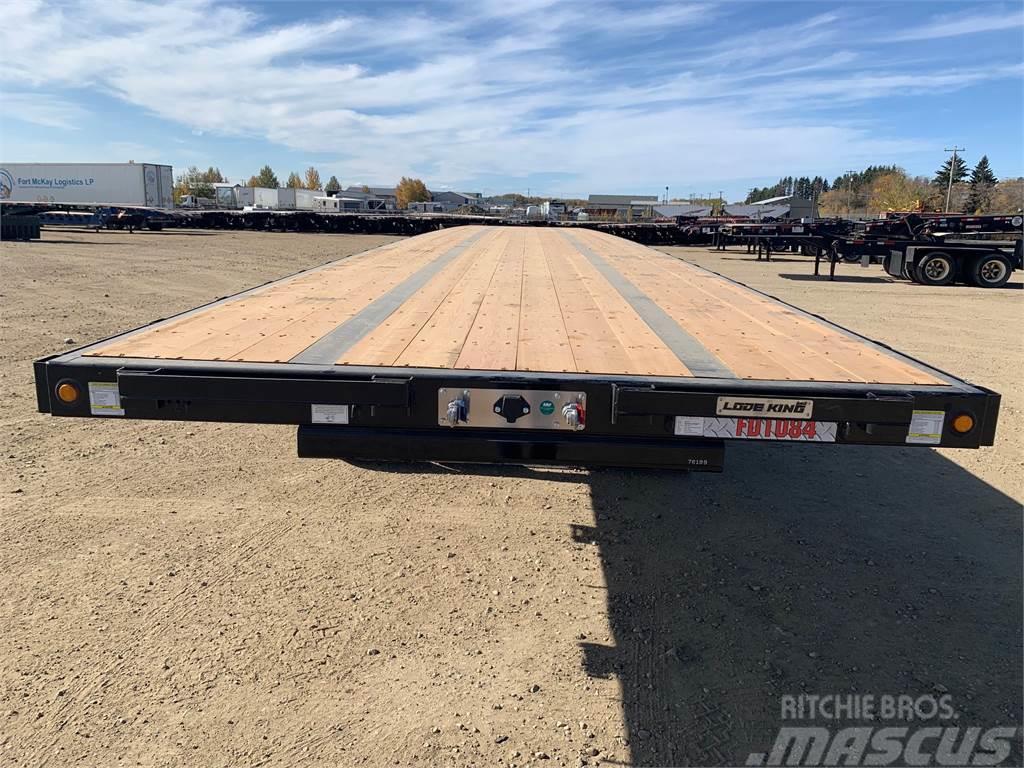 Lode King Tridem Flat Deck Semi Reboques estrado/caixa aberta