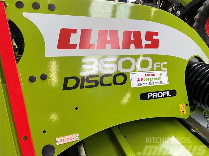 CLAAS DISCO 3600 FC PROFIL Encordoadores de Feno