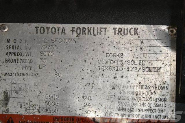 Toyota 426FGCU25 Empilhadores - Outros