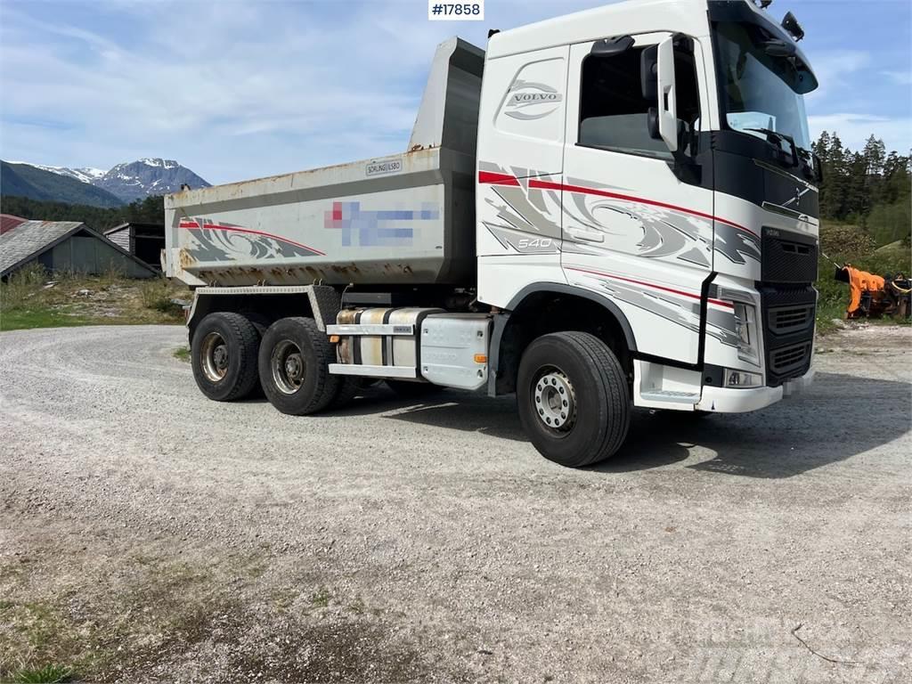 Volvo FH540 6x4 Tipper with only 195,000 km WATCH VIDEO Camiões basculantes