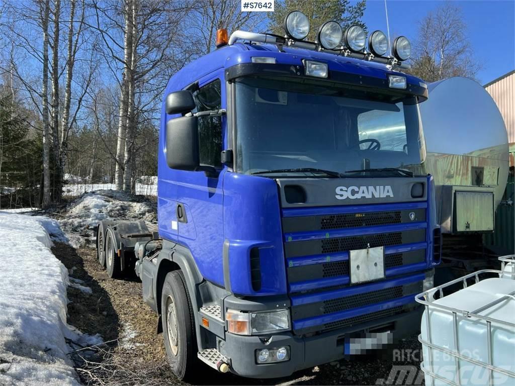 Scania R164 6X2 Chassi Camiões de chassis e cabine