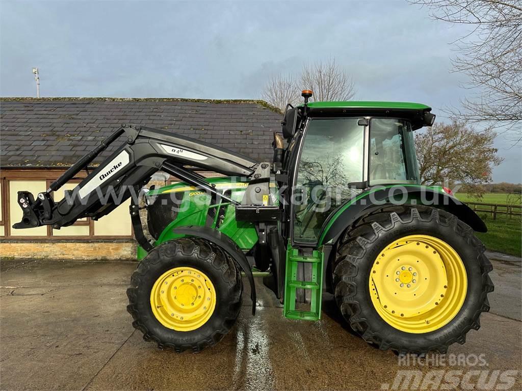 John Deere 6100MC Tractor c/w 2019 Quicke Q4M Loader Tratores Agrícolas usados