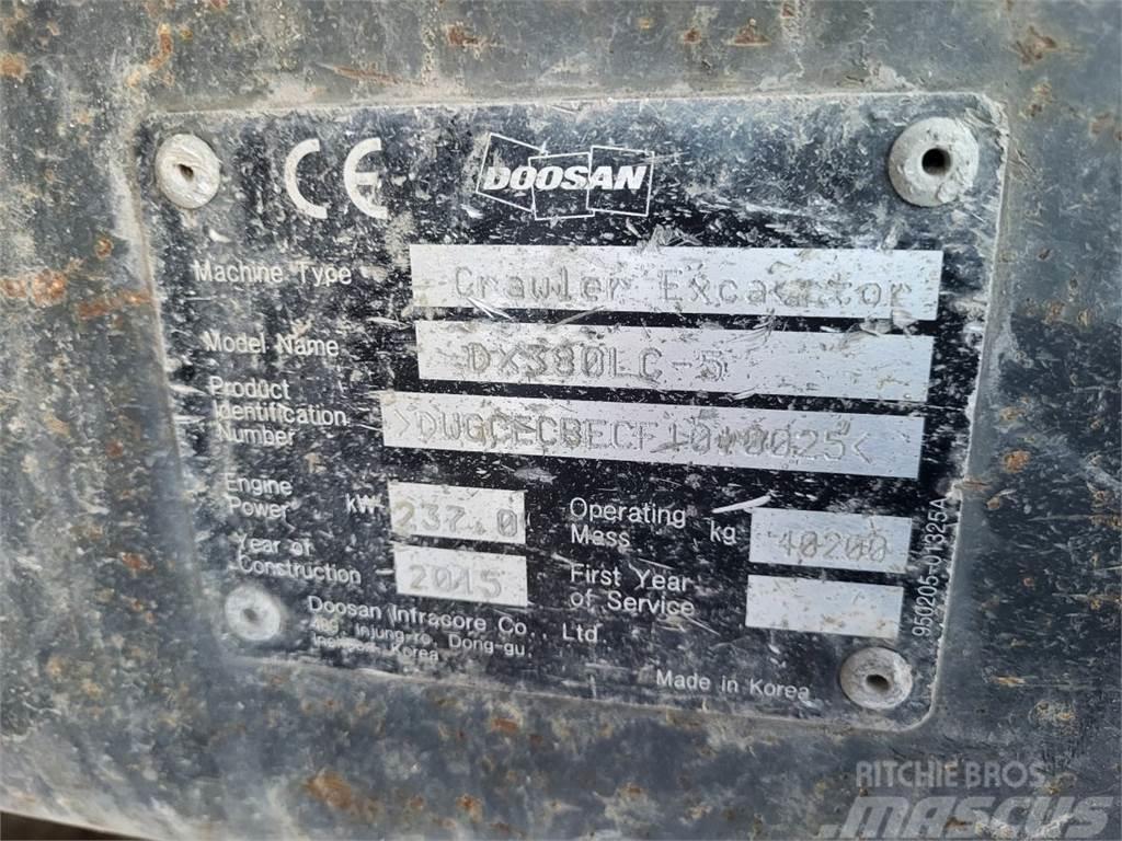 Doosan DX380LC-5 Escavadoras de rastos