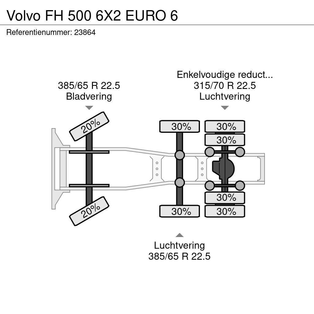 Volvo FH 500 6X2 EURO 6 Tractores (camiões)
