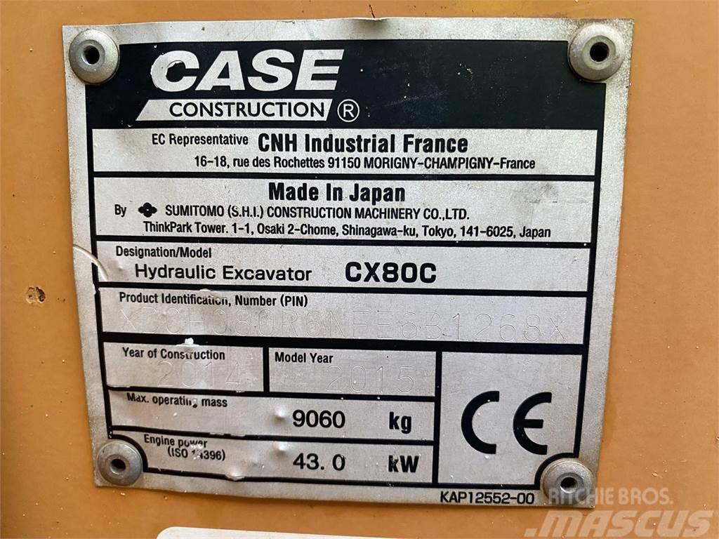 CASE CX 80 C Escavadoras de rastos