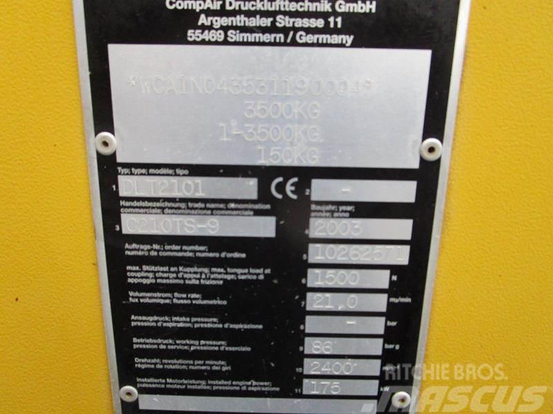 Compair C 210 TS - 9 - N Compressores