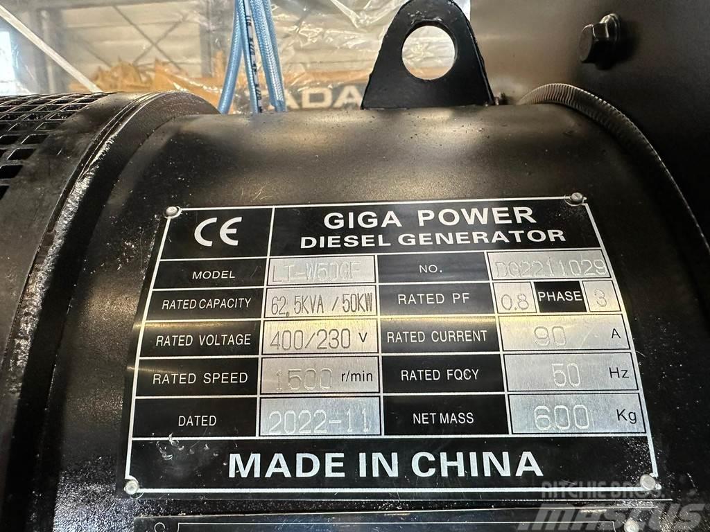  Giga power LT-W50GF 62.50KVA open set Outros Geradores
