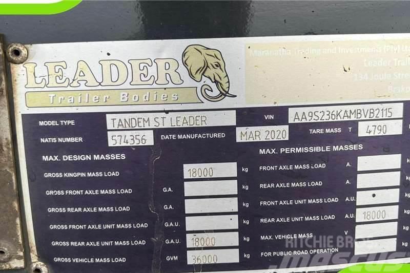  Leader Trailer Bodies 2020 Leader 40m3 Side Tipper Outros Reboques