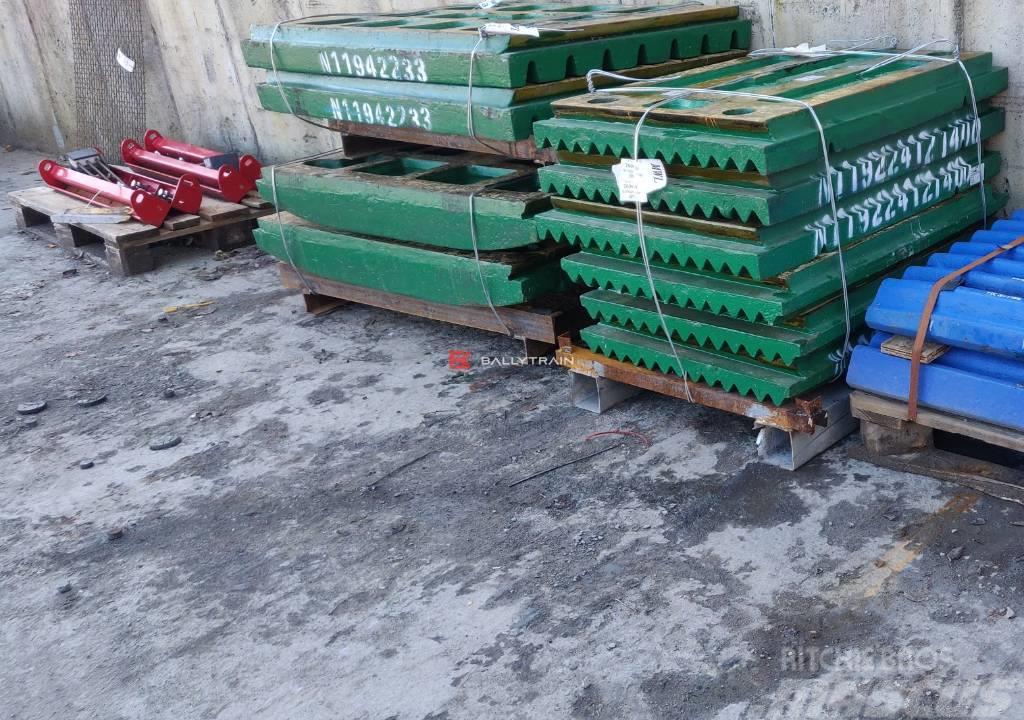 Metso C96 Jaws Peças de substituição de equipamento de resíduos, reciclagem e pedreiras