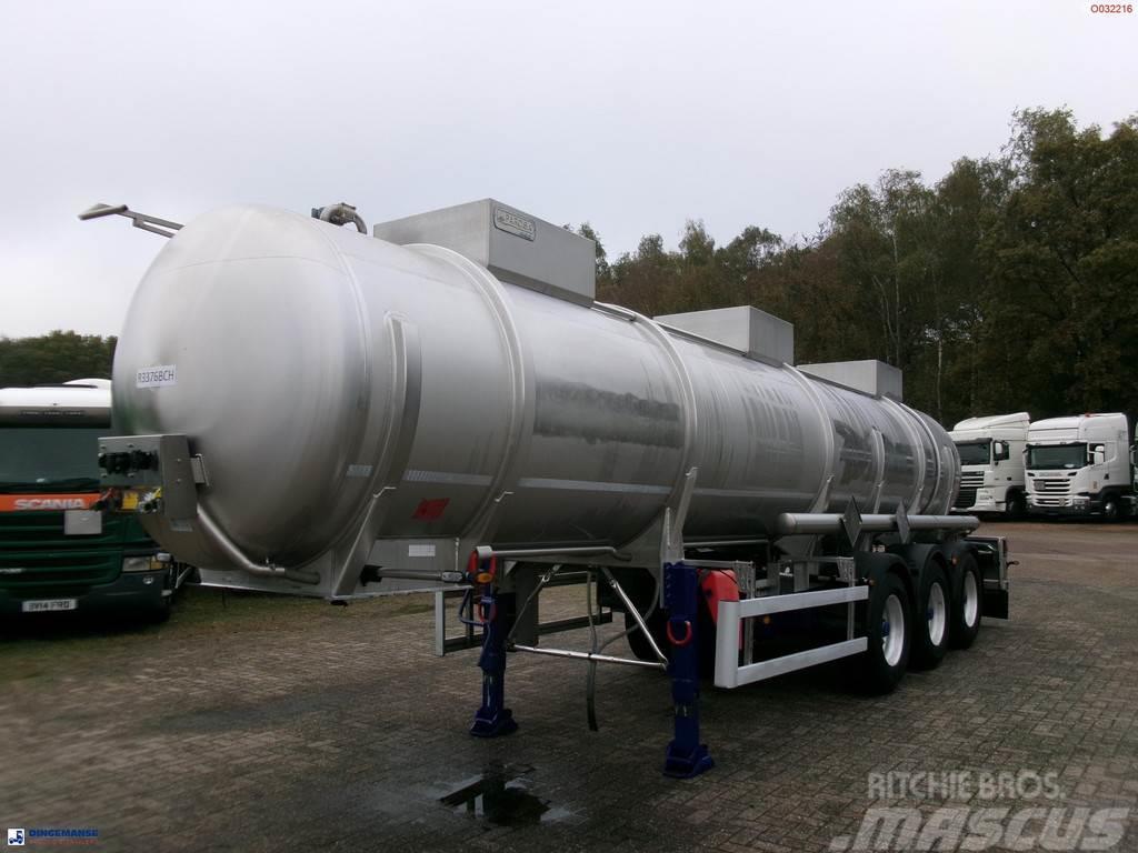  Parcisa Chemical tank inox L4BH 21.2 m3 / 1 comp + Semi Reboques Cisterna