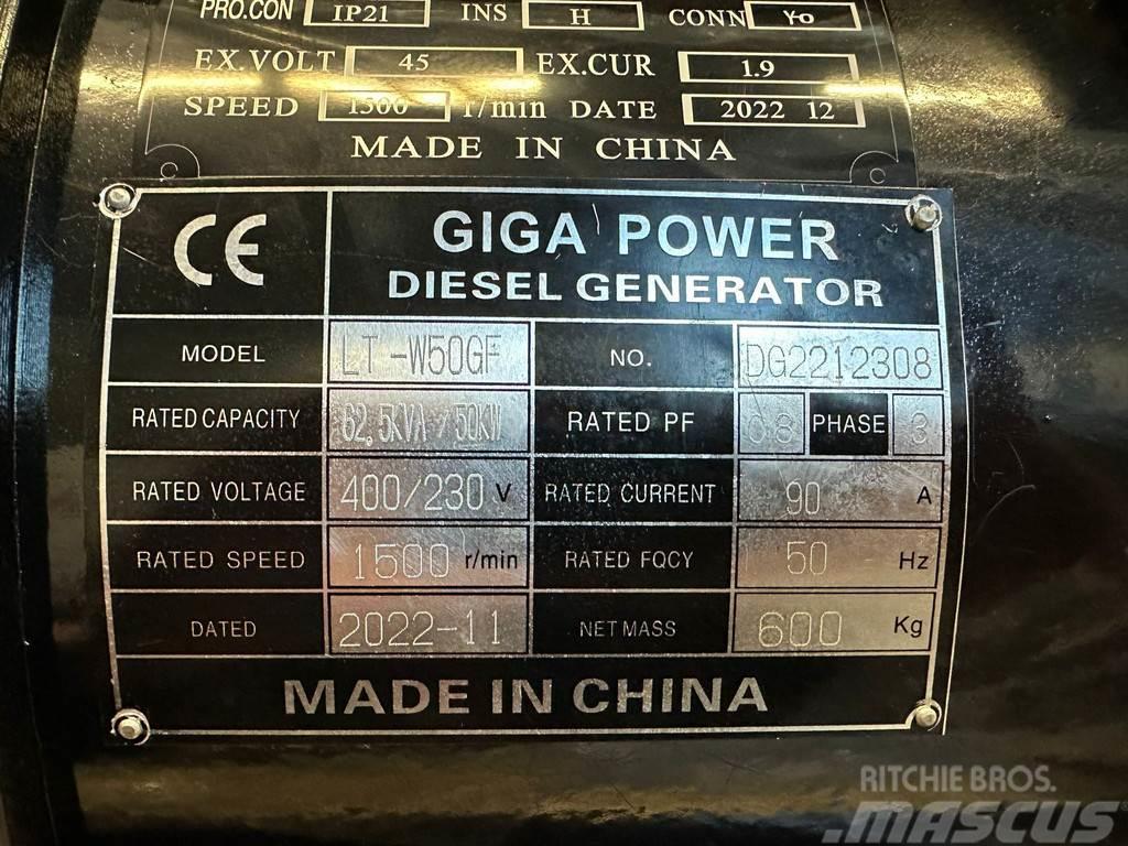  Giga power LT-W50GF 62.5KVA open set Outros Geradores