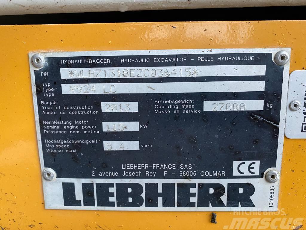 Liebherr 924 Escavadoras de rastos