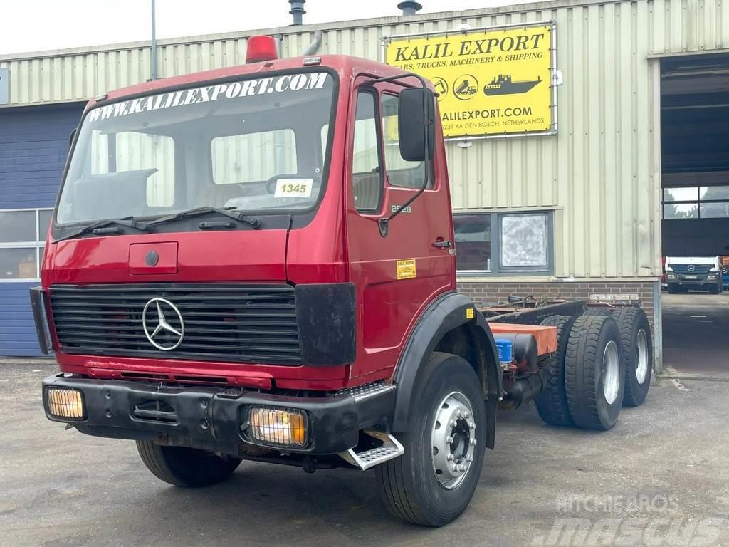 Mercedes-Benz SK 2628 Heavy Duty Chassis 6x4 V8 ZF Big Axle Good Camiões de chassis e cabine
