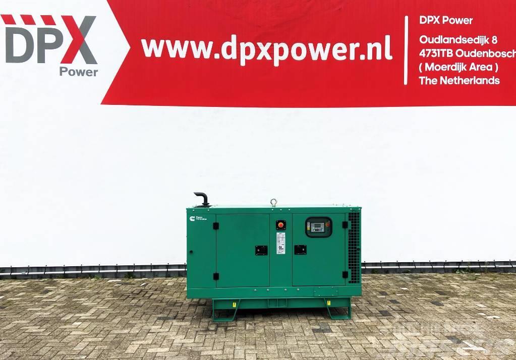 Cummins C17D5 - 17 kVA Generator - DPX-18500 Geradores Diesel