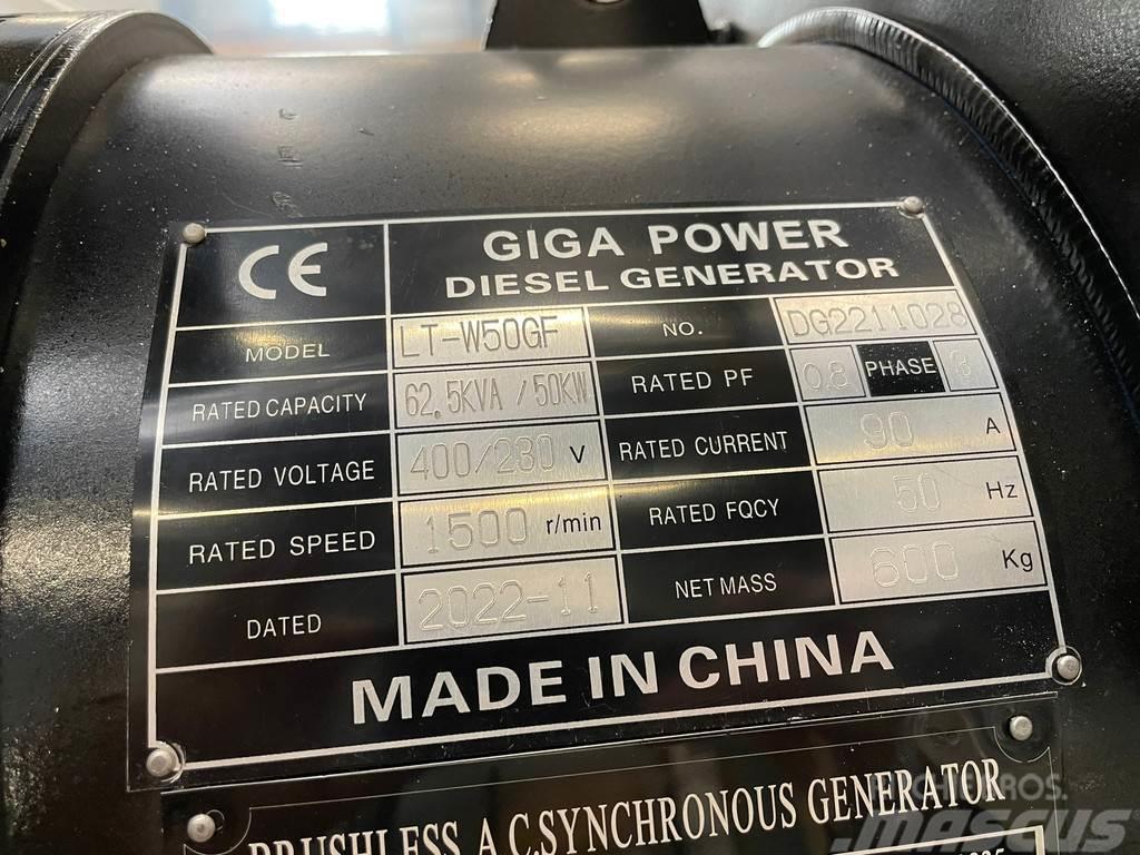  Giga power LT-W50GF 62.50KVA open set Outros Geradores