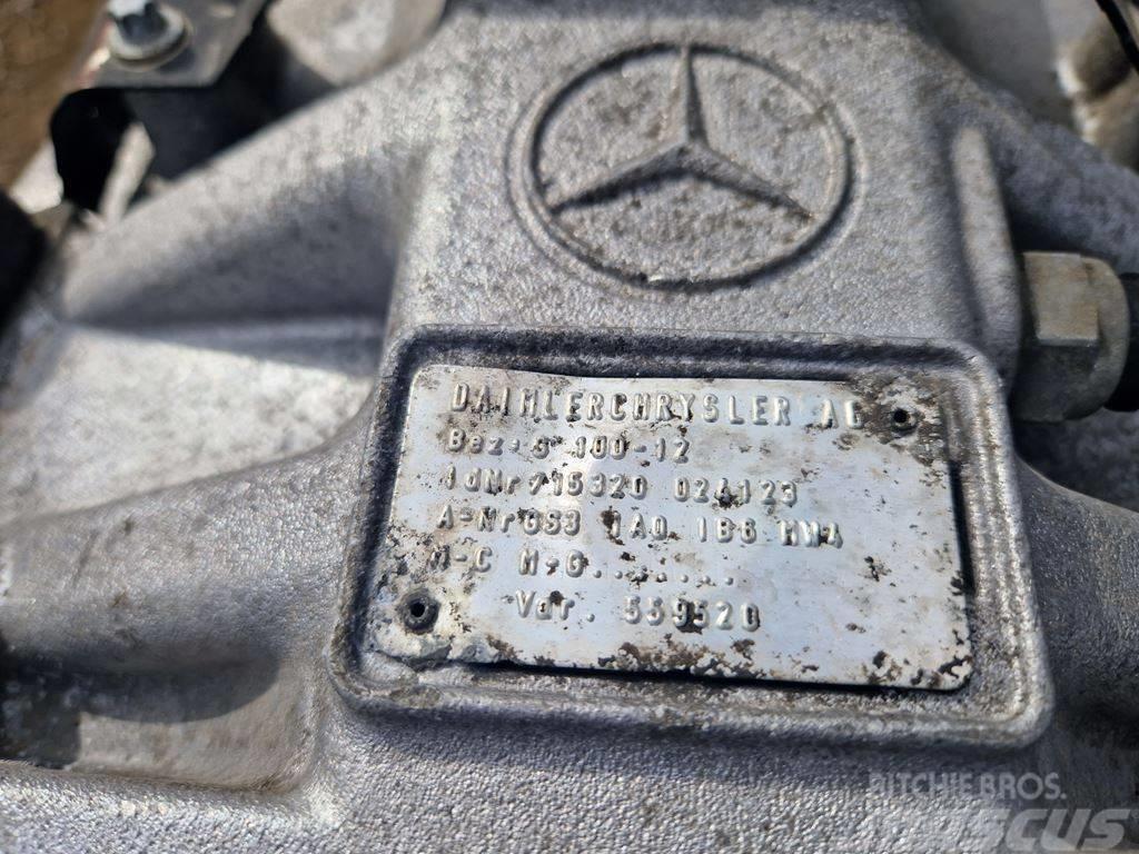 Mercedes-Benz ΣΑΣΜΑΝ  ATEGO G 100-12 ΕΠΙΣΚΕΥΑΣΜΕΝΟ Caixas de velocidades