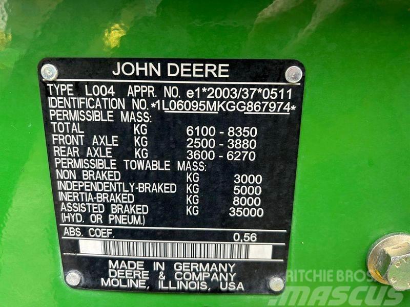 John Deere 6095MC Tratores Agrícolas usados