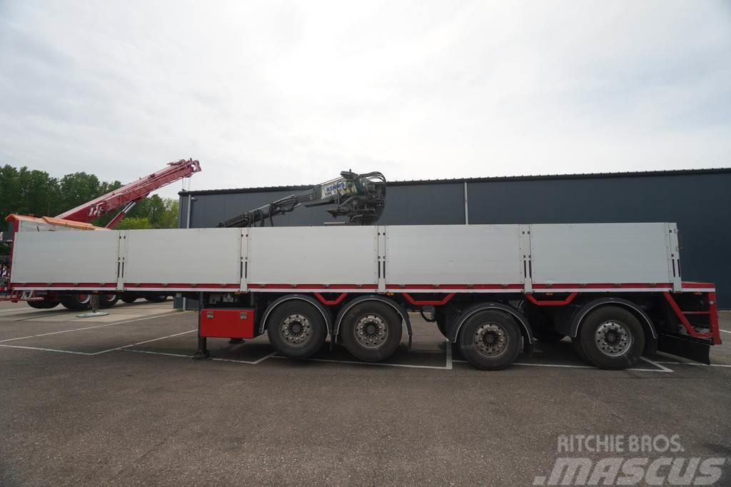 Kennis 4 AXLE STONE TRANSPORT TRAILER WITH KENNIS 11000-R Outros Semi Reboques
