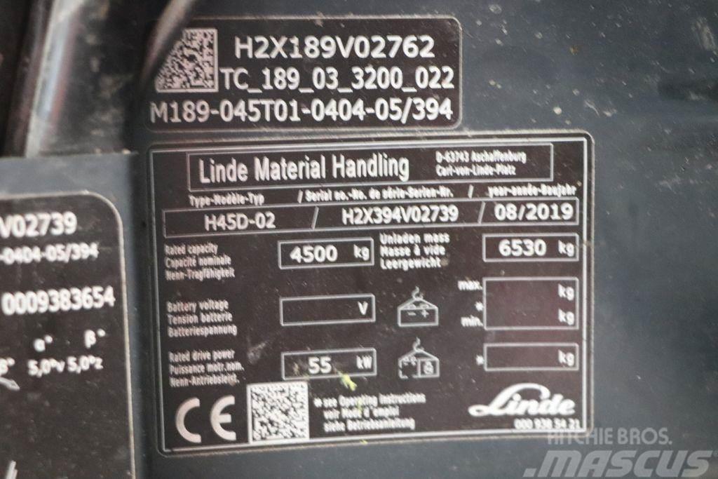 Linde H45D-02 Empilhadores Diesel