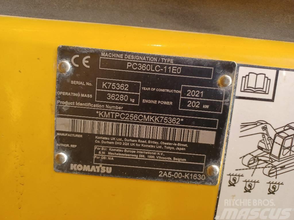 Komatsu PC360LCD-11 Escavadoras de rastos