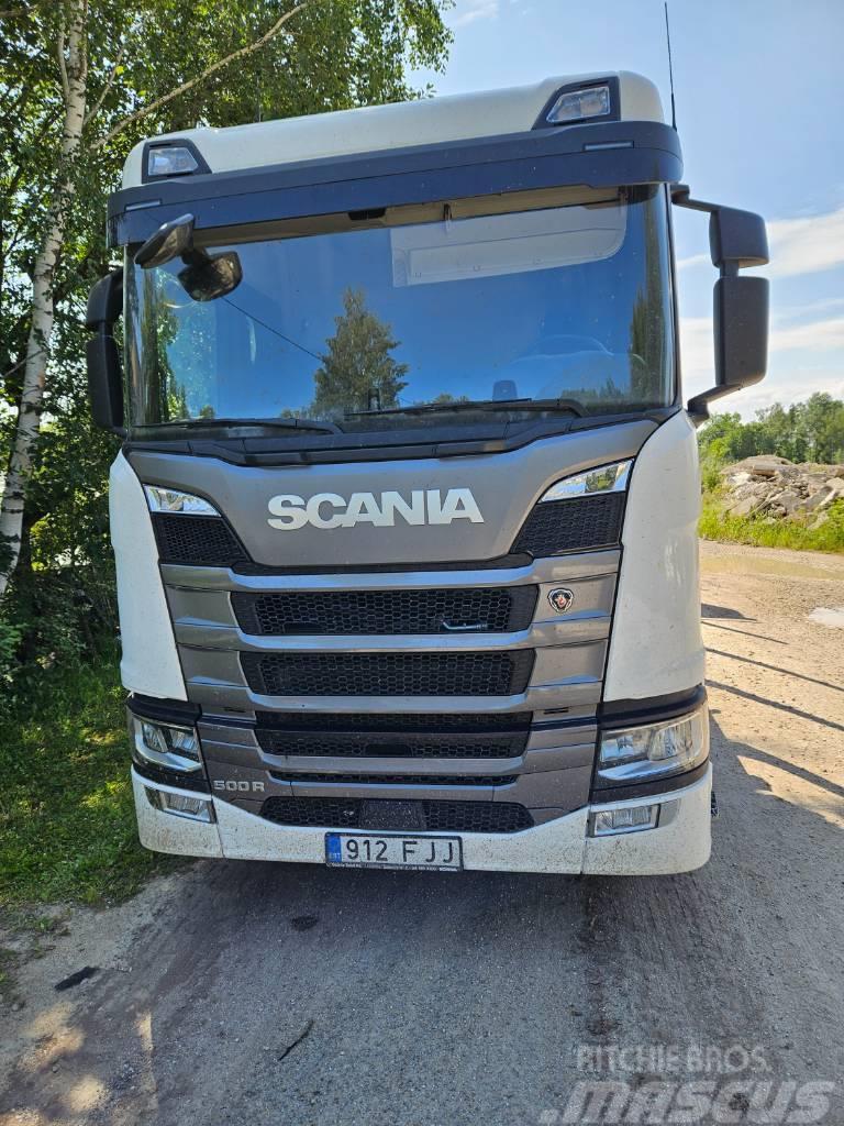 Scania 500 R Camiões de transporte de troncos