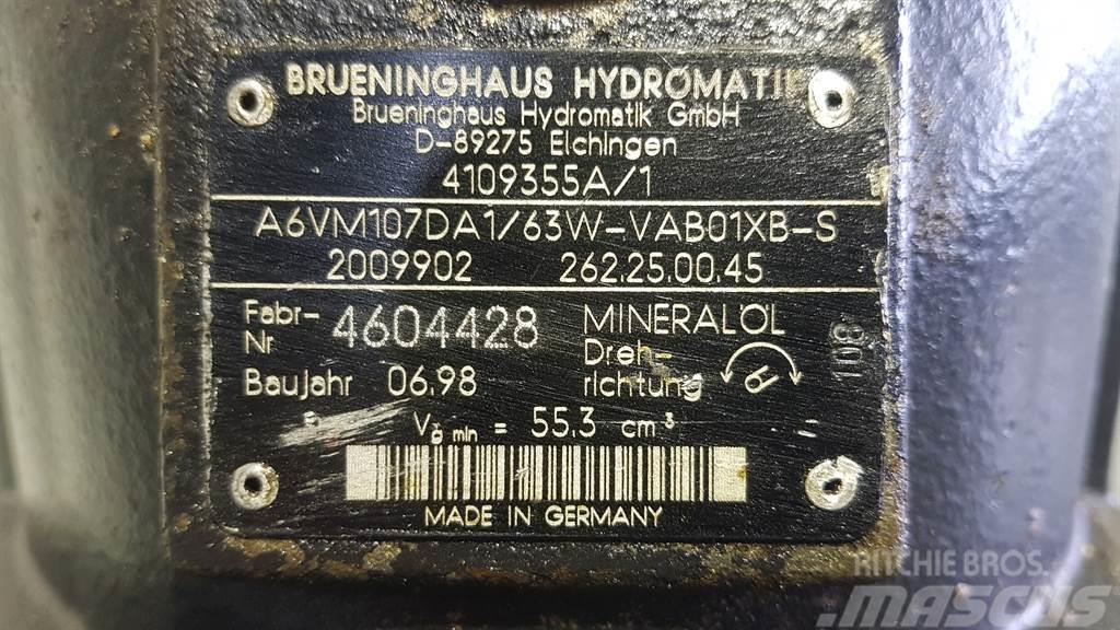 Ahlmann AZ14-Hydromatik A6VM107DA1/63W-Drive motor Hidráulica