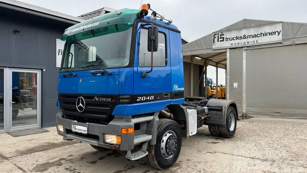 Mercedes-Benz ACTROS 2040 AS 4x4 tractor unit tipp. hydr. Tractores (camiões)