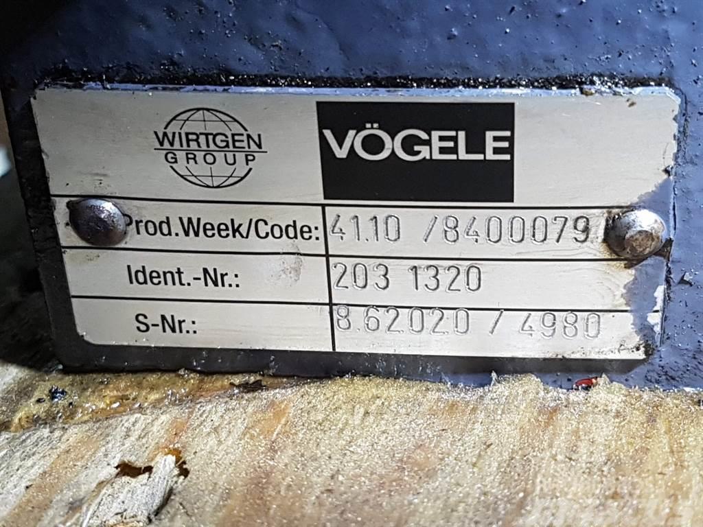 Vögele SUPER 1600/1603/1800/1803- 2031320 -Transmission Transmissão