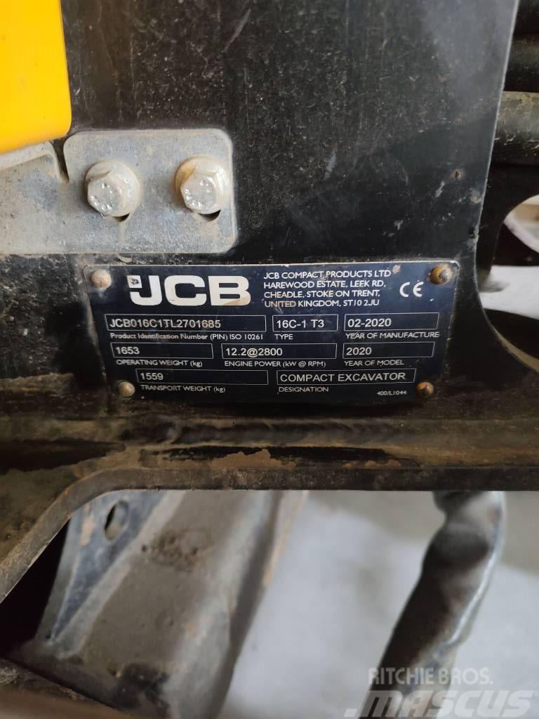 JCB 16 C-1 Mini Escavadoras <7t